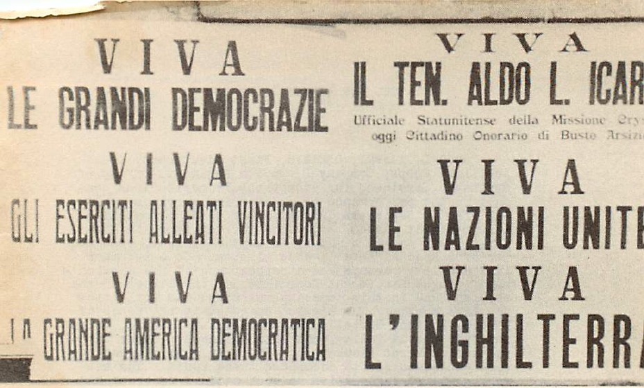 Honorary citizen placard